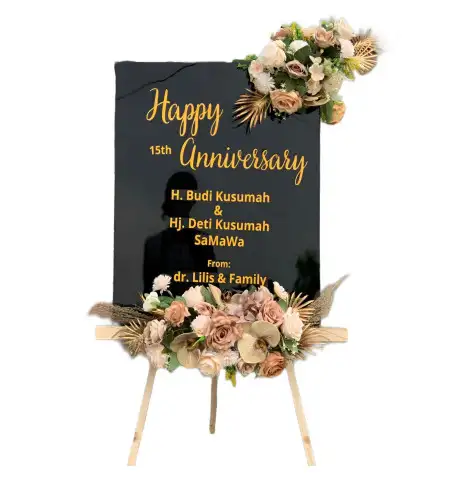 Papan Bunga Akrilik legon kulon